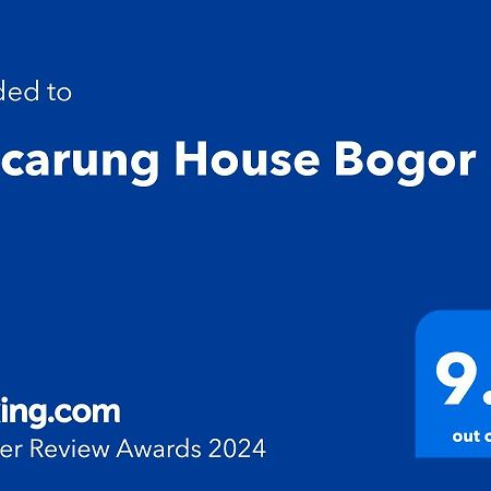 Bincarung House Bogor Villa ภายนอก รูปภาพ